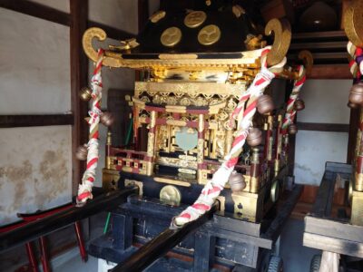 潮崎神社様（お神輿修理）